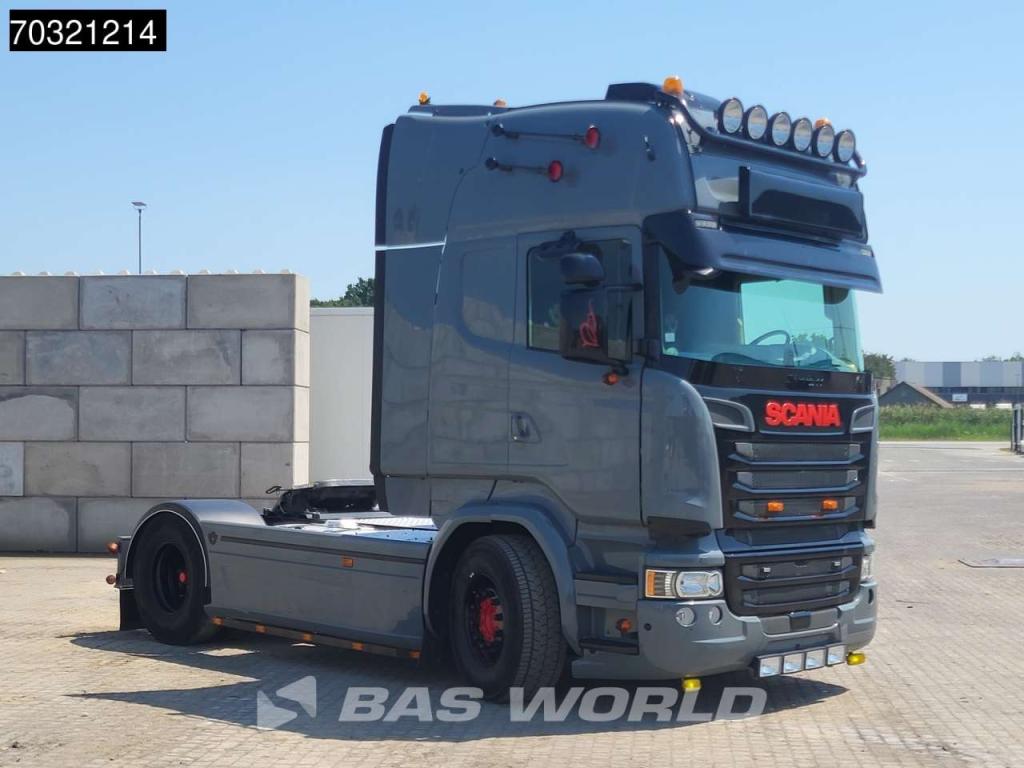 Scania R580 4X2 70T! Full-Air Retarder 2x Tanks Standklima Navi Photo 8