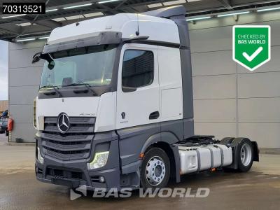 Mercedes Actros 1845 4X2 Bigspace Lowdeck Mirrorcam 2x Tank en vente par BAS World B.V.