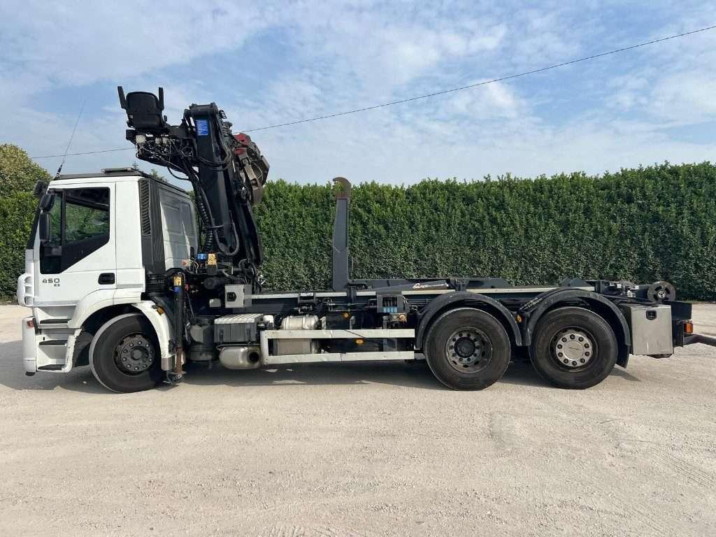 Iveco STRALIS 450 SCARRABILE USATO CON GRU Photo 2