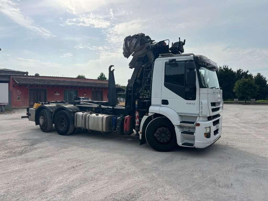 Iveco STRALIS 450 SCARRABILE USATO CON GRU Photo 7