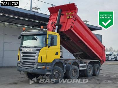 Scania G420 G 8X6 8x6 20m3 KH Kipper Steel suspension Big-Axle Euro 4 en vente par BAS World B.V.