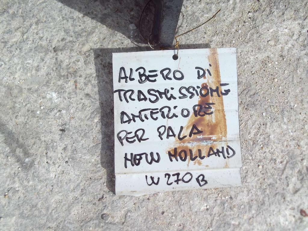 Arbre de transmission pour New Holland W270B  -  ANTERIORE  - Photo 5