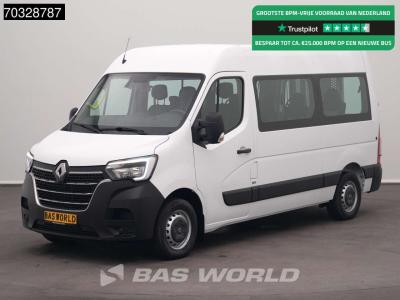 Renault Master 135PK Ex.BPM/BTW Personenvervoer 8 Persoons Ramp L2H2 LED Navi Airco Cruise Camera Parkeerse en vente par BAS World B.V.