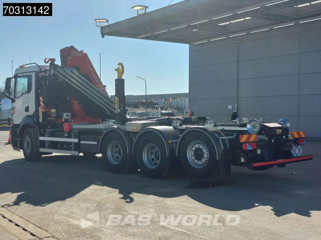 Man TGS 35.480 TGS 8X4 NEW! FASSI F275A Crane + HYVA 26-60 Hooklift Euro 6 Photo 16