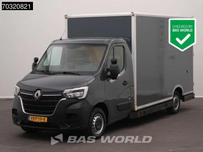 Renault Master 150PK Luchtvering Automaat Bakwagen LED Airco Cruise Camera Parkeersensoren Euro6 Meubelbak en vente par BAS World B.V.
