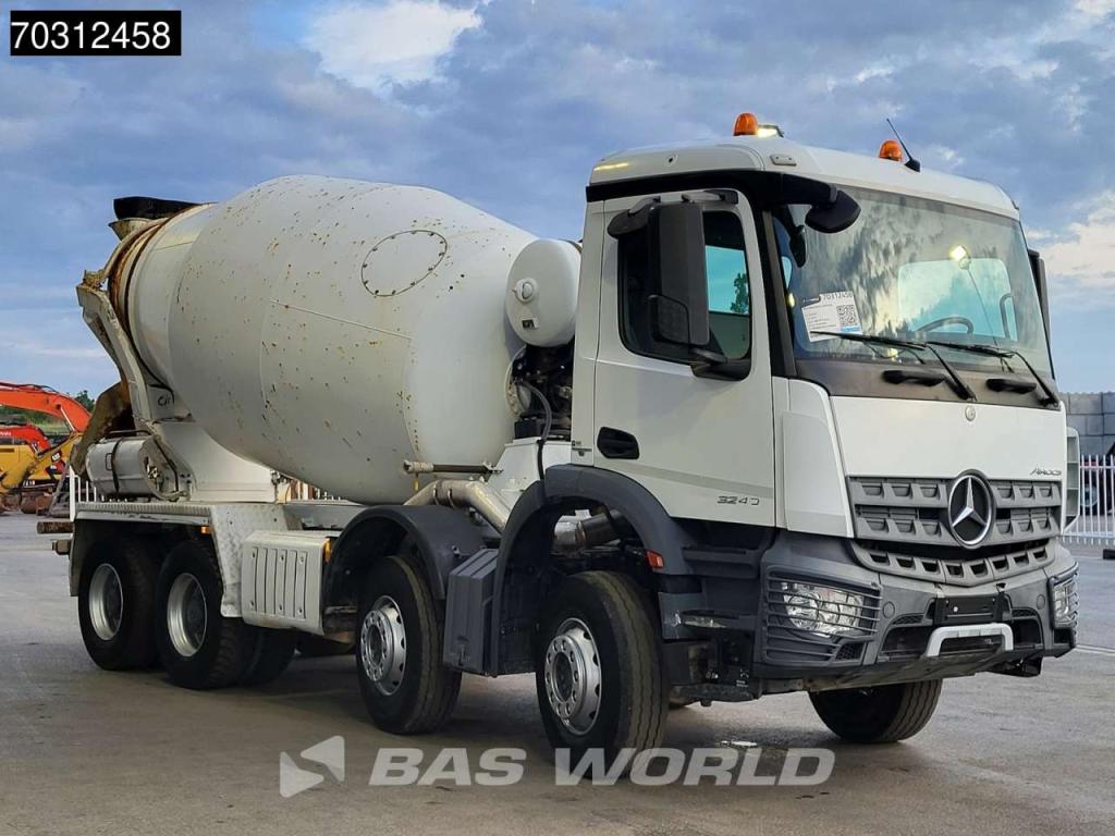Mercedes-Benz Arocs 3240 Arocs 8X4 9m3 Stetter Mixer Steelsuspension Automatic Euro 6 Photo 7