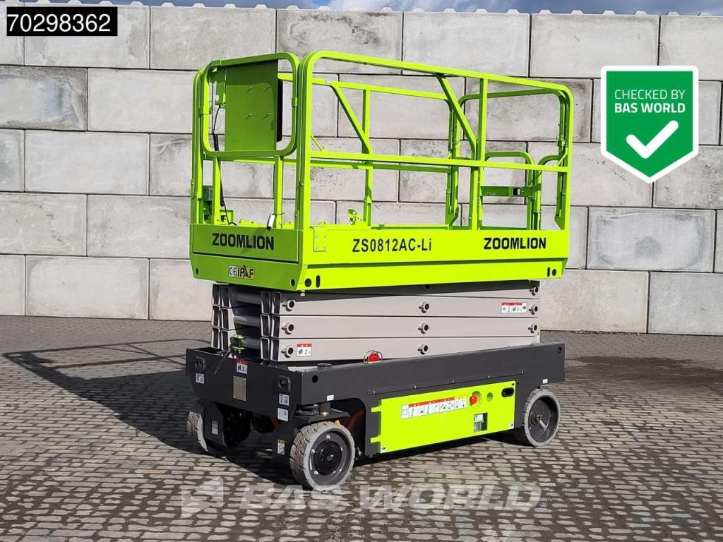 Zoomlion ZS0812AC-Li 8 M - Factory Warranty - CE-Certified Photo 1