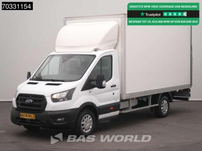 Ford Transit 130pk Laadklep Bakwagen Airco Cruise Euro6 Meubelbak Koffer Airco Cruise control en vente par BAS World B.V.