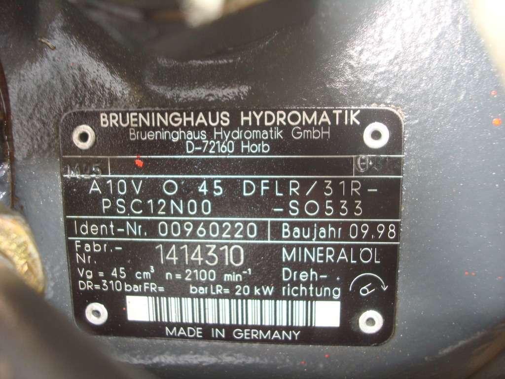 Pompe hydraulique pour Fiat Hitachi 150W3 Photo 6