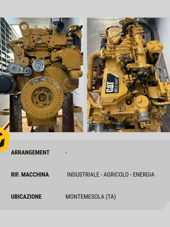 Caterpillar MOTORE REVISIONATO CAT C7.1 Photo 3