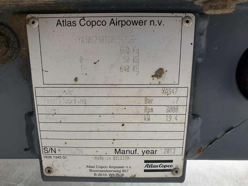 Atlas Copco XAS 47 KD Photo 12