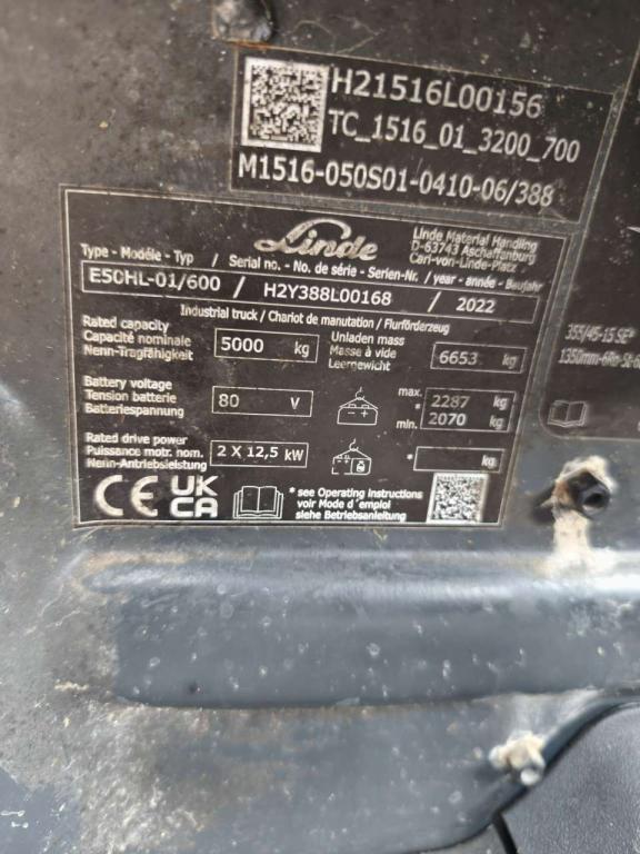 Linde E50HL-01/600 Photo 7