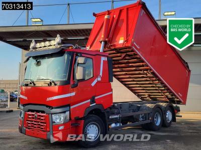 Renault T 480 6X2 31m3 Benalu Steering Axle Euro 6 en vente par BAS World B.V.