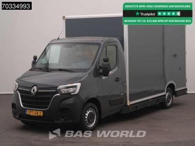 Renault Master 150PK Automaat Luchtvering Bakwagen Airco Cruise Camera APK 05-2027 Euro6 Lowliner Koffer Ve en vente par BAS World B.V.