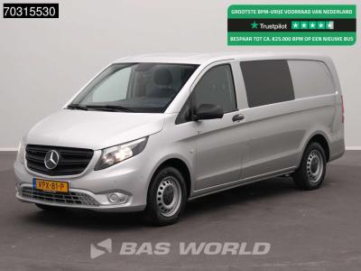 Mercedes-Benz Vito 114 Dubbel Cabine Automaat L2H1 Trekhaak Navi Airco Cruise Camera Parkeersensoren Euro6 DC Dok en vente par BAS World B.V.