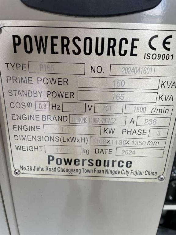 Perkins 1106A-70TA - 165 kVA Used Genset - DPX-12638 Photo 6