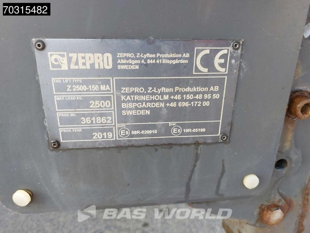 Scania P500 P 6X2 Full Air Zepro 2500kg Ladebordwand Lift-Lenk Asche Retarder Automatic Photo 21