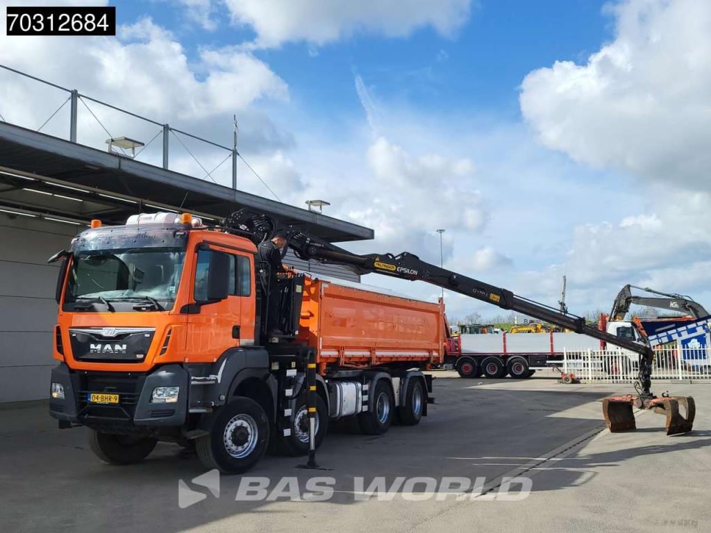 Man TGS 41.440 TGS 8X8 Palfinger Q170Z Crane 8x8 Wide-Spread Euro 6 Photo 6