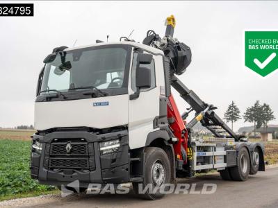 Renault C 480 C 6X2 NEW! Penz Crane 15Z9.50R HYVA 20-57S  Lift-Axle Euro 6 en vente par BAS World B.V.