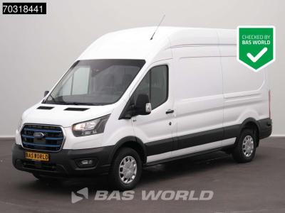 Ford e-Transit 184pk Elektrisch 68kWh 317km WLTP L4H3 Hoog Dak Navi Airco Cruise Parkeersensoren v+a SYN en vente par BAS World B.V.