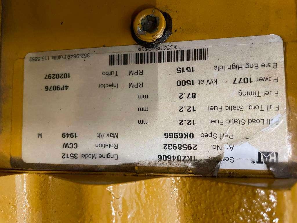 Caterpillar 3512 - 1250 kVA Used Generator - DPX-12662 Photo 12