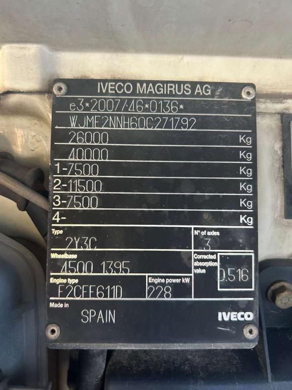Iveco STRALIS HI-STREET 260S31 Photo 21