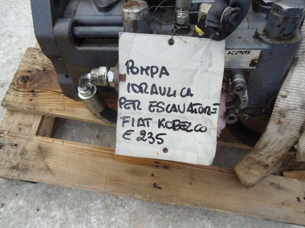 Pompe hydraulique pour Fiat Kobelco E235 Photo 6