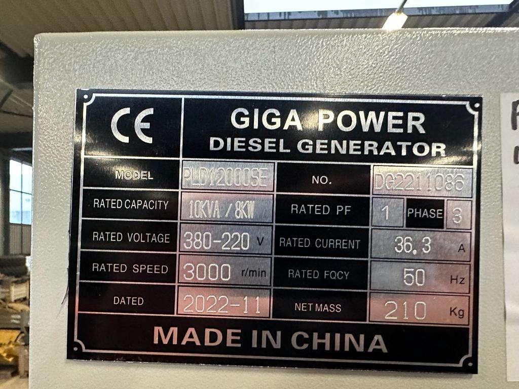 Giga Power PLD12000SE 10 kVA silent generator Photo 8