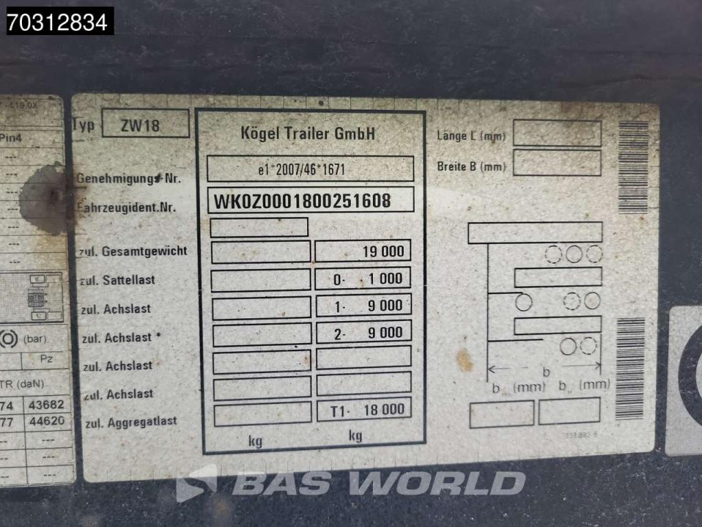 Kögel ZW18 2 axles Photo 28