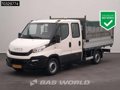 Iveco Daily 35S12 Dubbel Cabine Open Laadbak 3,5t Trekhaak Airco Euro6 Pritsche Pickup Open Box A/C Towba en vente par BAS World B.V.