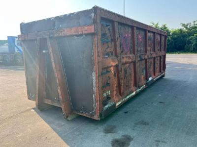 CONTAINER SCARRABILE USATO A CIELO APERTO Photo 1