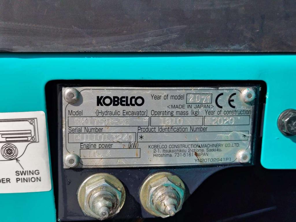 Kobelco SK 17SR-3E Photo 16
