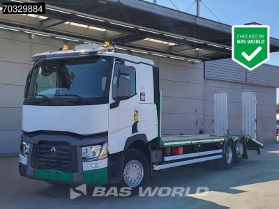 Renault T 380 6X2 Machine Transporter Lift+Steering Axle Euro 6 en vente par BAS World B.V.
