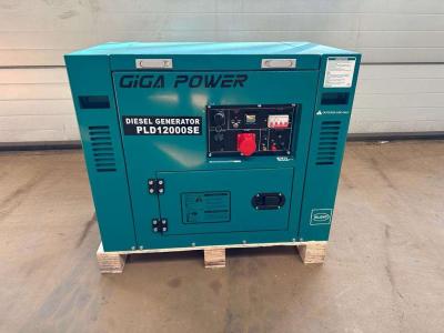 Giga Power PLD12000SE 10KVA silent set en vente par Big Machinery