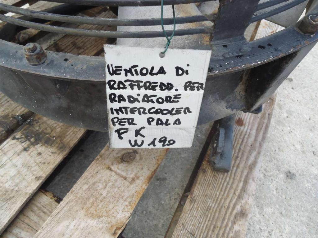 Ventilateur de refroidissement pour Fiat Kobelco W190 Photo 4