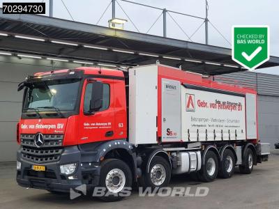 Mercedes Arocs 4951 Arocs 10X4 NL-Truck Bremat S5.10.13 XL sandmortal  Lift+Steering Axle Euro 6 en vente par BAS World B.V.