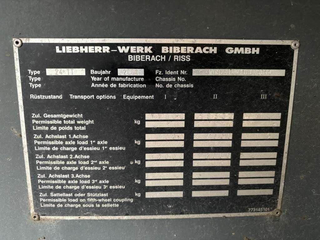 Liebherr 24TT Photo 5
