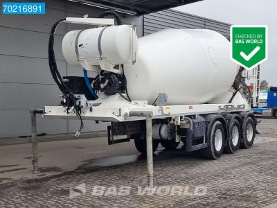 De Buf BM12-39-3 3 axles 12m3 Beton Mixer Hydraulik Concrete en vente par BAS World B.V.