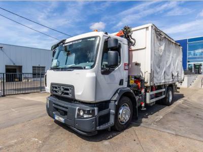 Renault D19.280 DXI +PALFINGER 14 T/m en vente par Braem NV