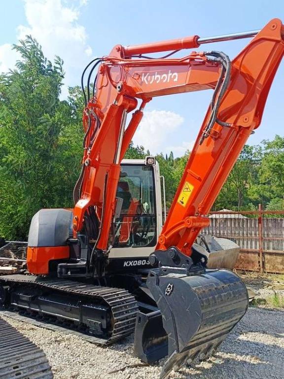 Kubota KX080-3a Photo 8