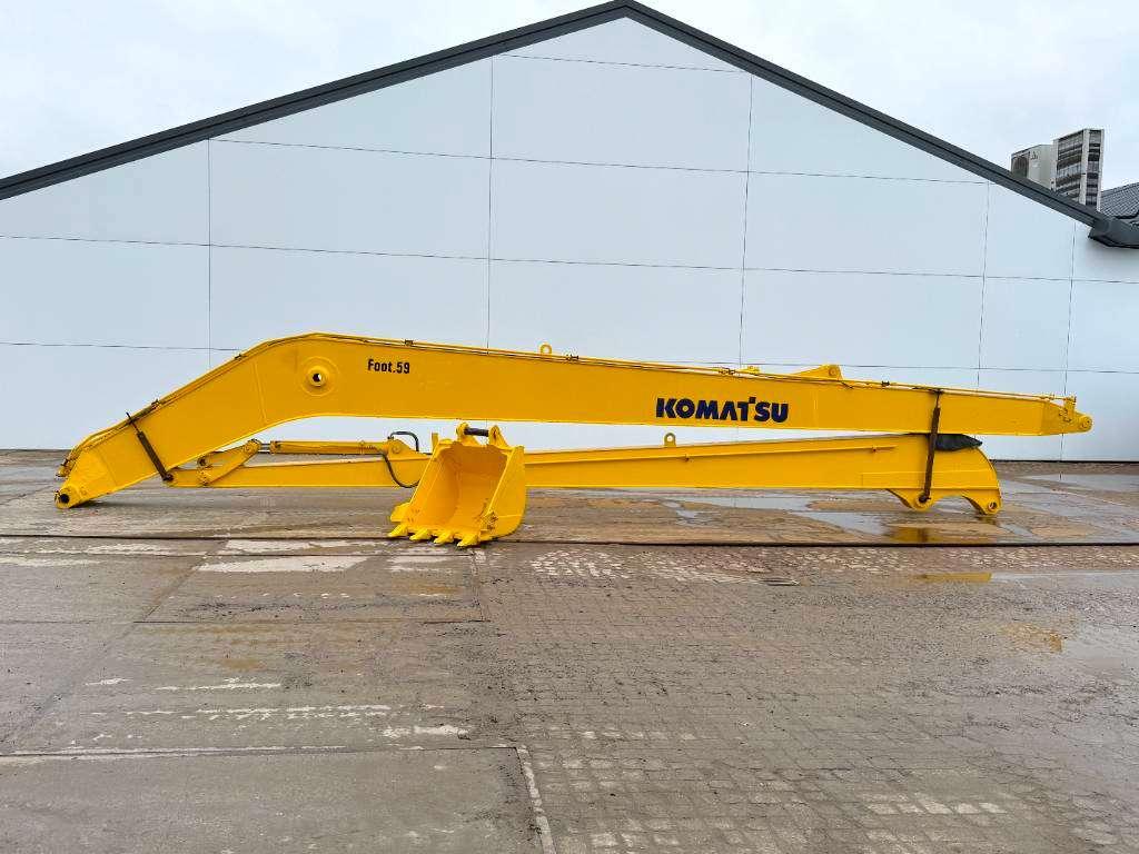Komatsu Long Reach Attachments 18m - Fits to 20-25t Photo 1