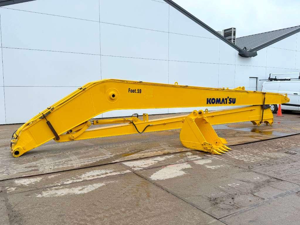 Komatsu Long Reach Attachments 18m - Fits to 20-25t Photo 2