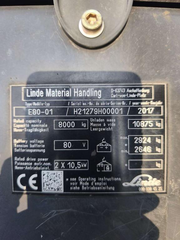 Linde E80-01 Photo 7