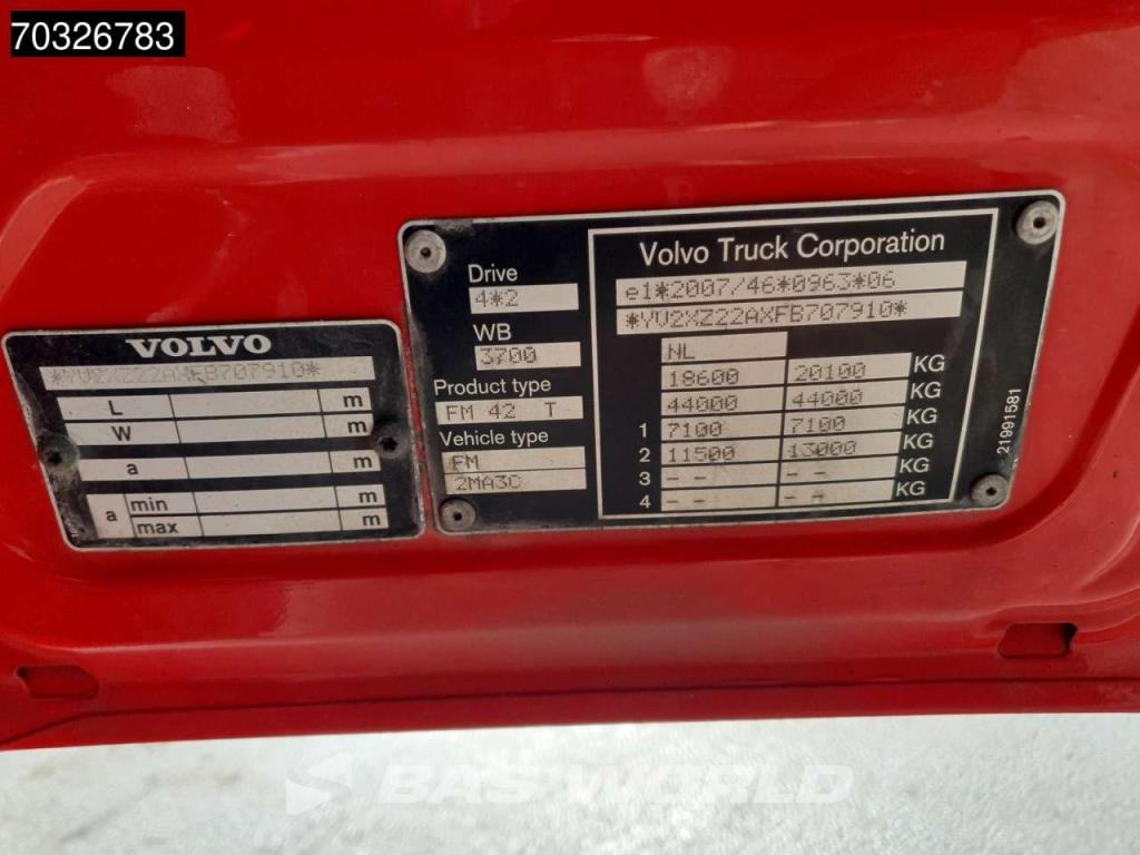 Volvo FM 410 4X2 NL-Truck APK Standklima Alcoa's ACC Photo 29