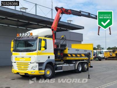 Daf CF 440 CF 6X2 Palfinger PK19.001 SLD Hook Crane Container FAN APK 01-2027 Euro 6 en vente par BAS World B.V.