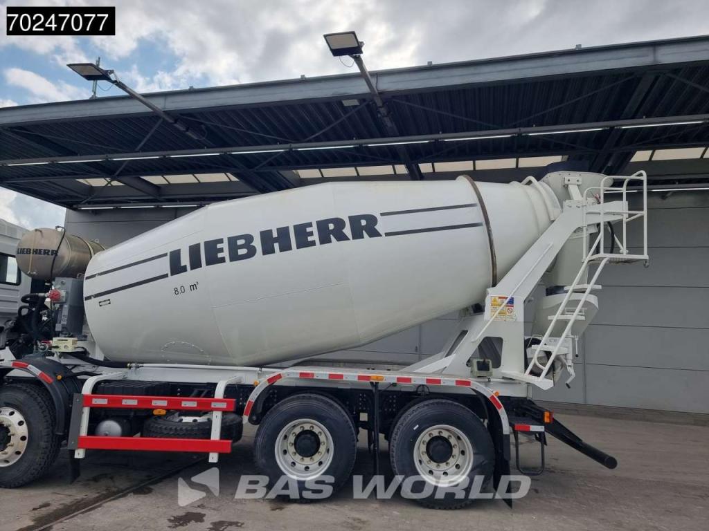 Shacman L3000 8X4 NEW 8m3 Liebherr Mixer Big Axle Steel suspension Photo 7