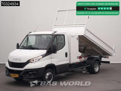 Iveco Daily 35C16 3.0L Kipper Dubbellucht 3,5t Trekhaak Navi Airco Cruise Camera Euro6 Kieper Airco Trekh en vente par BAS World B.V.