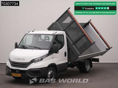 Iveco Daily 35C18 3.0L Automaat Driezijdige Kipper 180PK Dubbellucht 3,5t Trekgewicht ACC LED Camera CarP en vente par BAS World B.V.