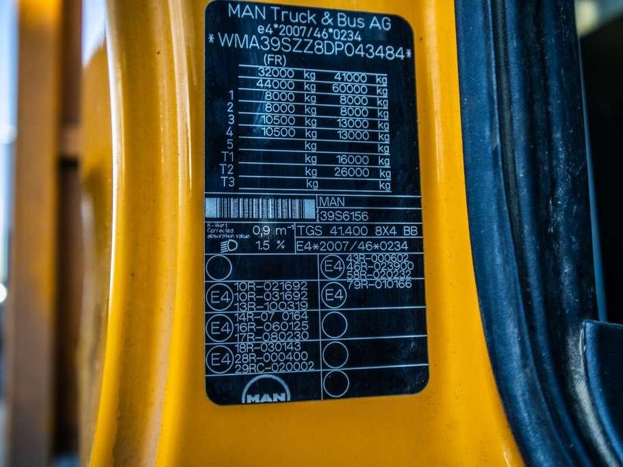 Man TGS 41.400 BB+E5 - 8X4 Photo 11