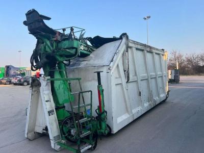 CONTAINER SCARRABILE USATO CON TETTO E GRU en vente par Aurora Srl